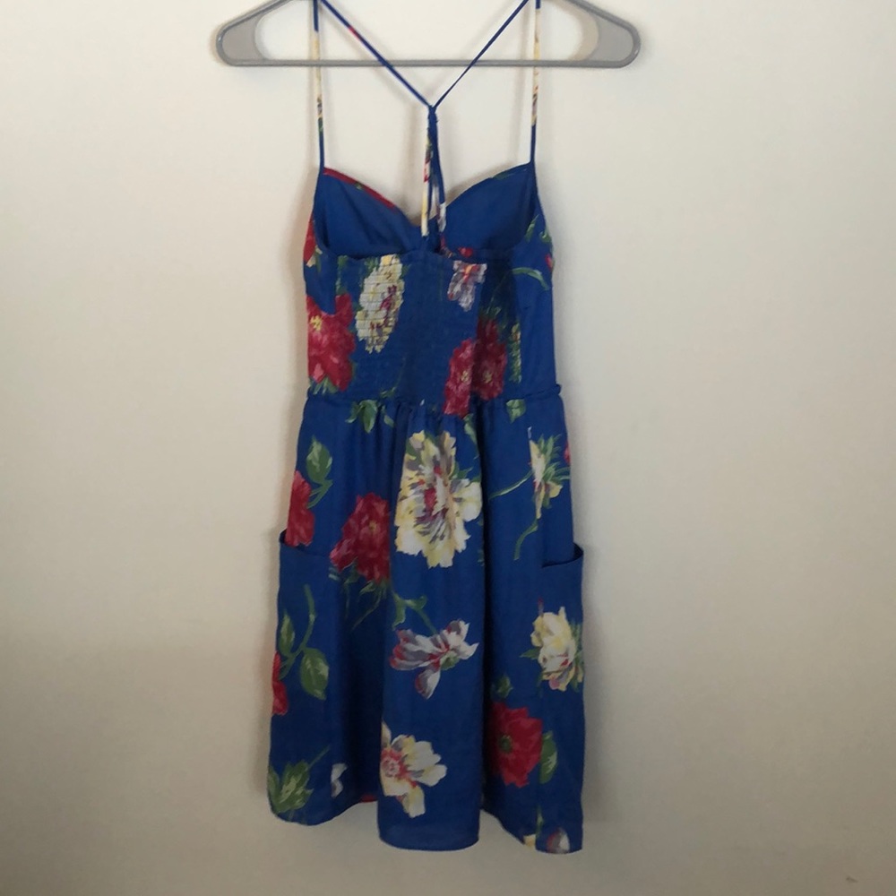 AE blue floral dress - Picture 5 of 9